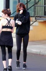 DAKOTA JOHNSON Leaves a Gym in Studio City 11/22/2019