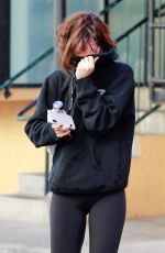 DAKOTA JOHNSON Leaves a Gym in Studio City 11/22/2019