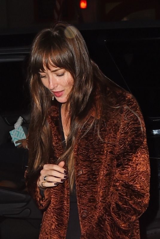 DAKOTA JOHNSON Out and About in New York 11/02/2019