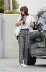DAKOTA JOHNSON Out and About in Santa Monica 11/19/2019