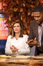 DANICA PATRICK at GMA3: Strahan, Sara & Keke 11/04/2019
