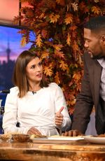 DANICA PATRICK at GMA3: Strahan, Sara & Keke 11/04/2019