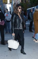 DANICA PATRICK Leqaves Build Series in New York 11/08/2019