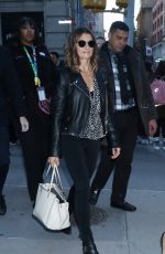 DANICA PATRICK Leqaves Build Series in New York 11/08/2019
