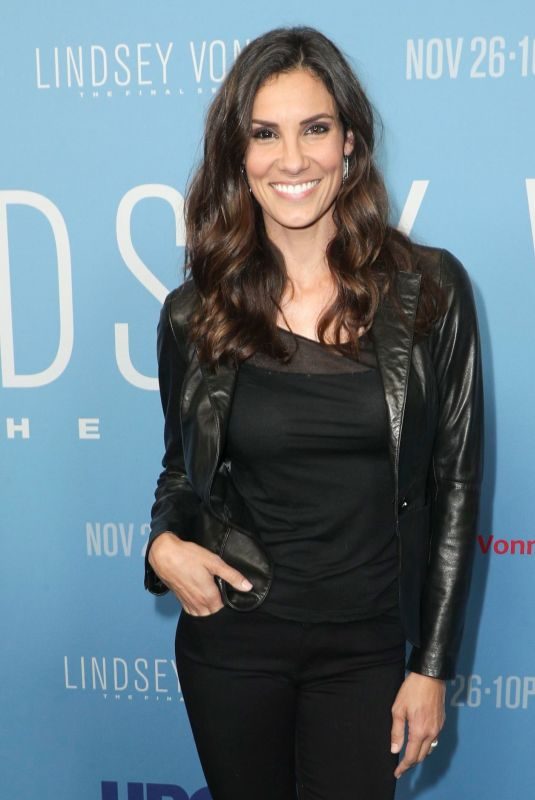 DANIELA RUAH at Lindsey Vonn: The Final Season Premiere in Beverly Hills 11/07/2019