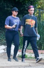 DEMI LOVATO and Austin Wilson Out Hikinig in Studio City 11/16/2019