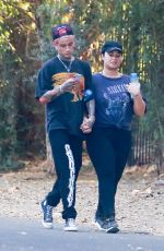 DEMI LOVATO and Austin Wilson Out Hikinig in Studio City 11/16/2019