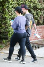 DEMI LOVATO and Austin Wilson Out Hikinig in Studio City 11/16/2019