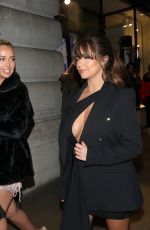 DEMI ROSE MAWBY Arrives at Cafe Royal in London 11/14/2019