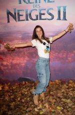 DENITSA IKONOMOVA at Frozen 2 Premeire in Paris 11/13/2019