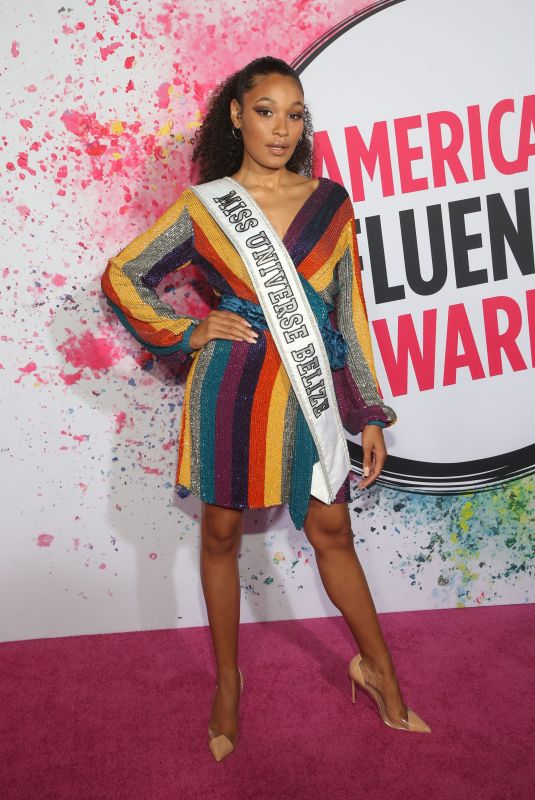 DESTINEE ARNOLD at American Influencer Awards in Hollywood 11/18/2019