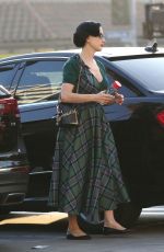 DITA VON TEESE at a Nail Salon in Los Feliz 11/13/2019