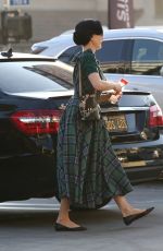 DITA VON TEESE at a Nail Salon in Los Feliz 11/13/2019