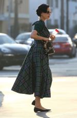 DITA VON TEESE at a Nail Salon in Los Feliz 11/13/2019