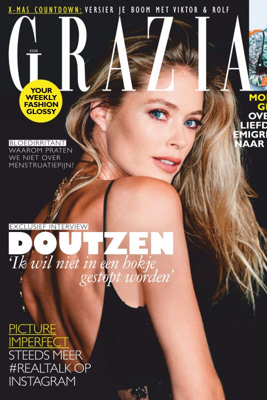 DOUTZEN KROES in Grazia Magazine, Netherlands November 2019