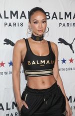 DRAYA MICHELE at Puma x Balmain Launch Event in Los Angeles 11/21/2019