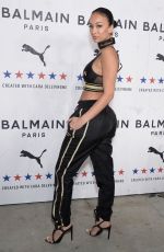 DRAYA MICHELE at Puma x Balmain Launch Event in Los Angeles 11/21/2019