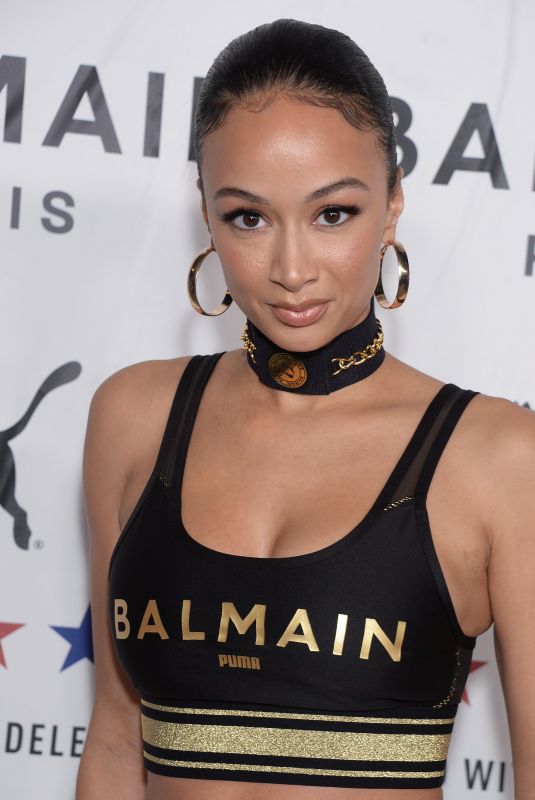 DRAYA MICHELE at Puma x Balmain Launch Event in Los Angeles 11/21/2019