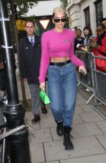 DUA LIPA Arrives at BBC Radio 2 Studios in London 11/06/2019