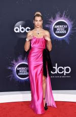 DUA LIPA at 2019 America Music Awards in Los Angeles 11/24/2019