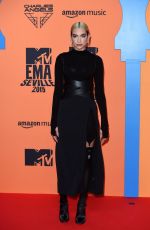 DUA LIPA at MTV Europe Music Awards in Seville 11/03/2019