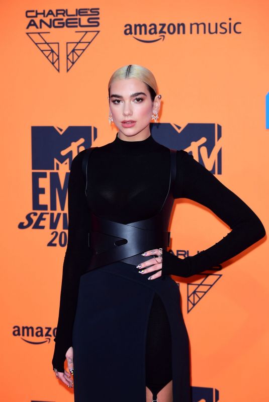 DUA LIPA at MTV Europe Music Awards in Seville 11/03/2019