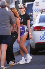 DUA LIPA in Shorts Out in Sydney 11/27/2019
