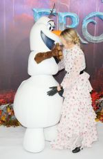 EDITH BOWMAN at Frozen 2 Premiere in London 11/17/2019