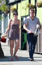 EIZA GONZALEZ and Luke Bracey at Blu Jam Cafe in Los Angeles 11/08/2019