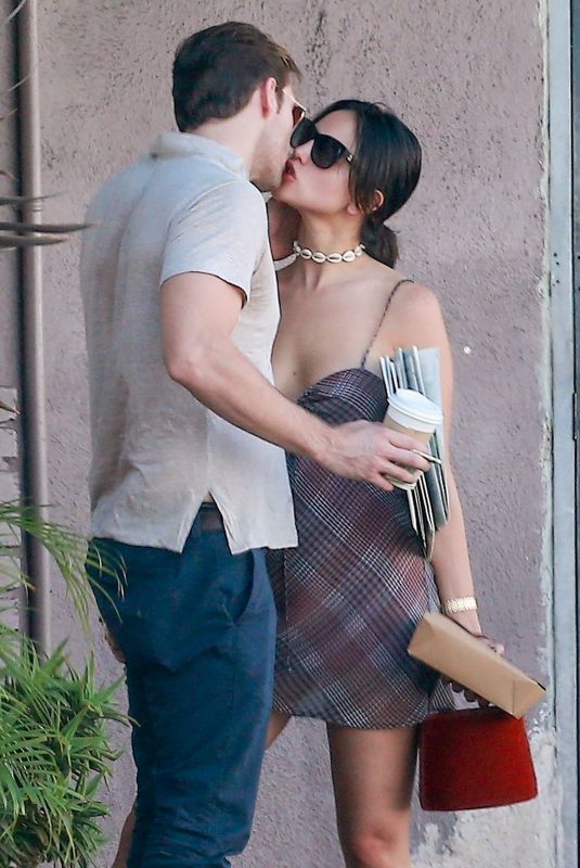 EIZA GONZALEZ and Luke Bracey at Blu Jam Cafe in Los Angeles 11/08/2019
