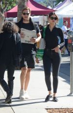 EIZA GONZALEZ and Luke Bracey Out Shopping in Los Angeles 11/24/2019