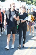 EIZA GONZALEZ and Luke Bracey Out Shopping in Los Angeles 11/24/2019