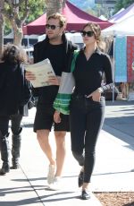 EIZA GONZALEZ and Luke Bracey Out Shopping in Los Angeles 11/24/2019