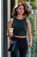 EIZA GONZALEZ Out for Coffee in West Hollywood 11/07/2019