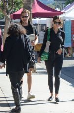 EIZA GONZALEZ Shopping at Farmer