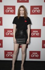 ELEANOR TOMLINSON at War of the Worlds BBC Preview in London 11/05/2019