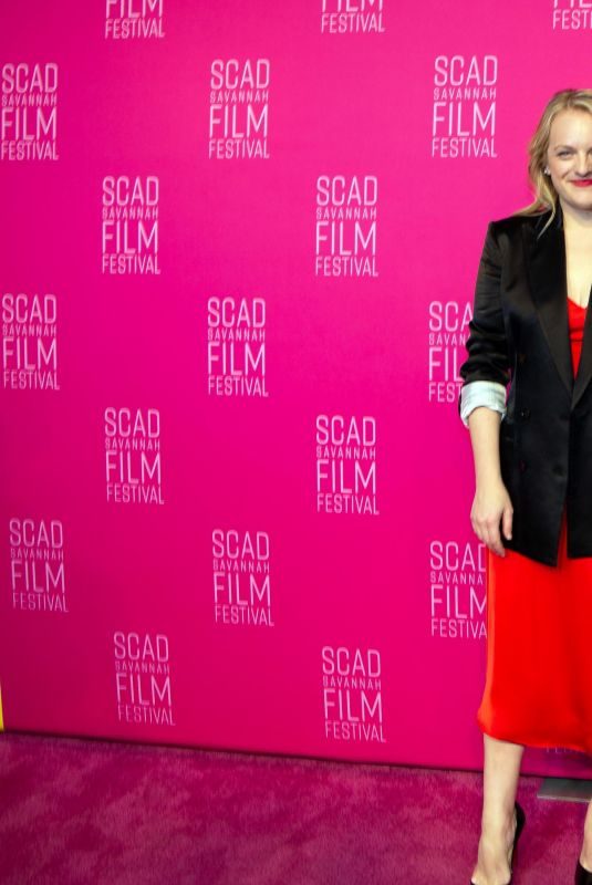 ELISABETH MOSS at 22nd Scad Savannah Film Festival 10/31/2019