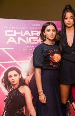 ELIZABETH BANKS, NAOMI SCOTT and ELLA BALINSKA at Charlie