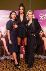 ELIZABETH BANKS, NAOMI SCOTT and ELLA BALINSKA at Charlie