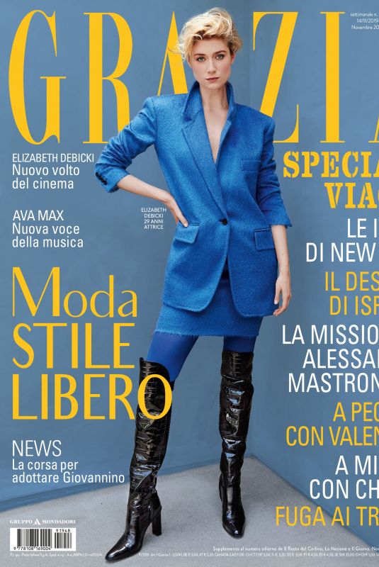 ELIZABETH DEBICKI in Grazia Magazine, Italy November 2019