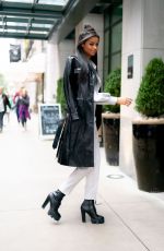 ELLA BALINSKA Out and About in New York 11/05/2019
