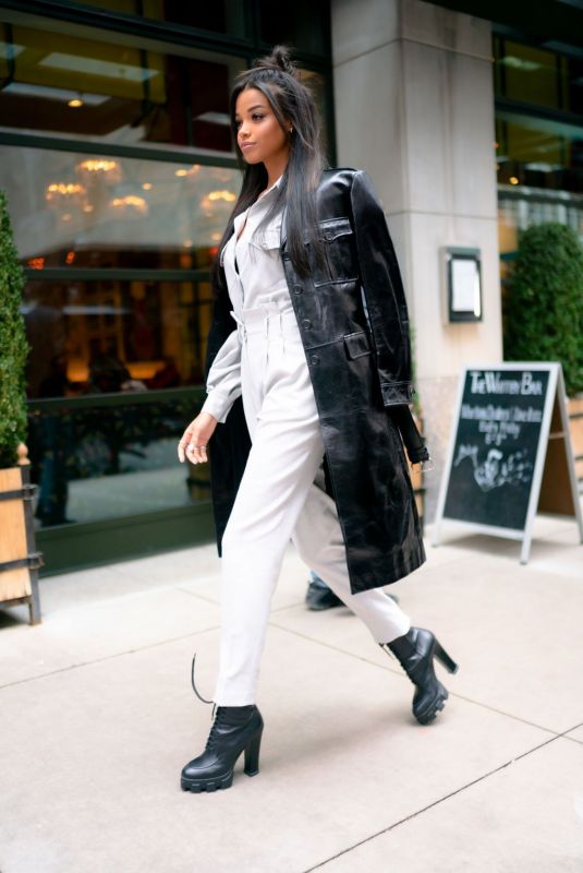 ELLA BALINSKA Out and About in New York 11/05/2019