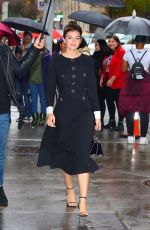 ELLA HUNT Arrives at AOL Build in New York 10/31/2019