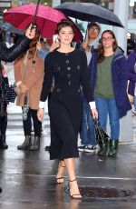 ELLA HUNT Arrives at AOL Build in New York 10/31/2019