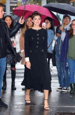 ELLA HUNT Arrives at AOL Build in New York 10/31/2019