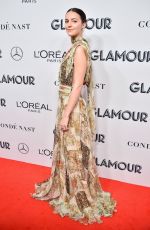 ELLA HUNT at 2019 Glamour Women of the Year Awards in New York 11/11/2019