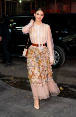ELLA HUNT Out and About in New York 11/12/2019