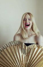 ELLE FANNING for Glamour Magazine, Spain December 2019