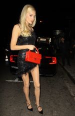 ELSA HOSK Arrives at Boohoo Party at Nightingale 11/07/2019