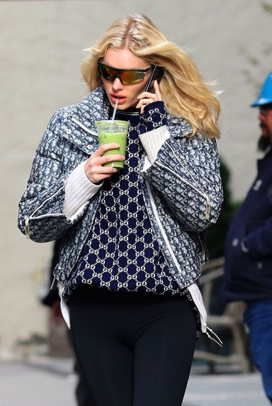 ELSA HOSK Out and About in New York 11/14/2019